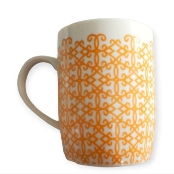 Starbucks Yellow printed coffee cup - Picture 1 of 8